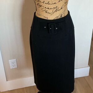 Grace Elements Black Pencil Skirt